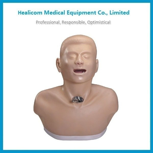 Maniquí modelo para cuidados de traqueotomía para adultos H-70