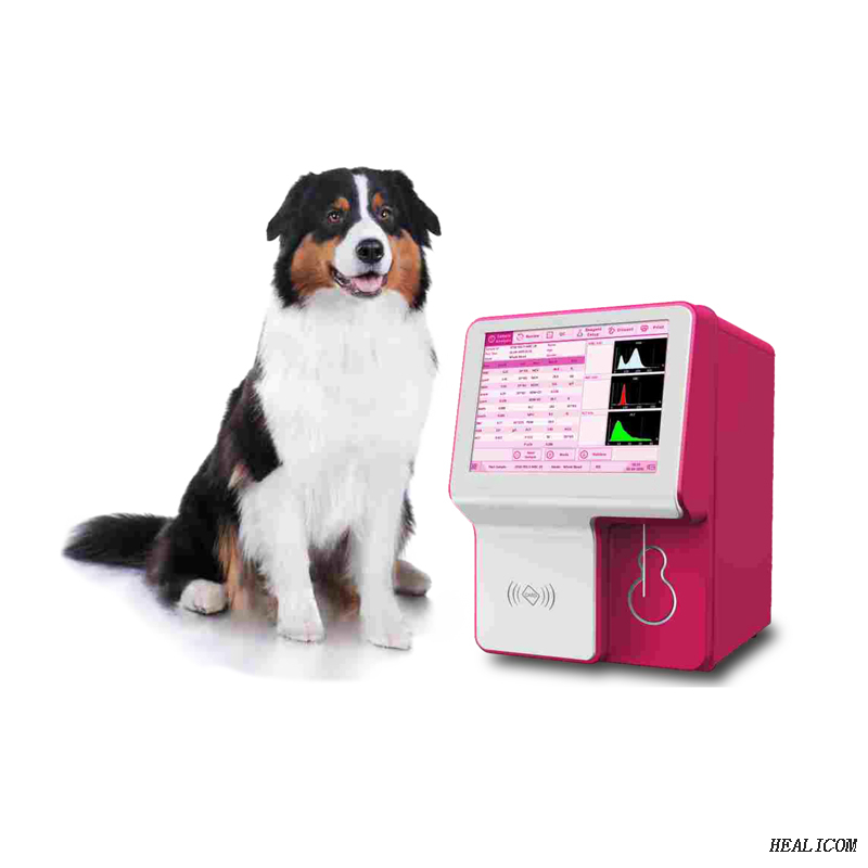 Producto de venta caliente para mascotas WVH30 para hemanálisis veterinaria en 3 partes